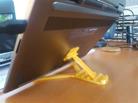 laptop stand thingiverse|curve laptop stand 3d print.